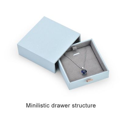 Boîte personnalisée faite sur commande d'emballage de bijoux 1200 grammes pour l'anneau de collier de boucle d'oreille de bracelet