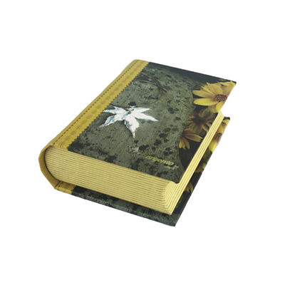 Style de poche caché de livre de fermeture de parfum de boîte magnétique d'échantillonneur
