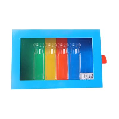 Boîte-cadeau fait main de parfum de couleur de CMYK avec la fenêtre claire d'ANIMAL FAMILIER de 4 cavités
