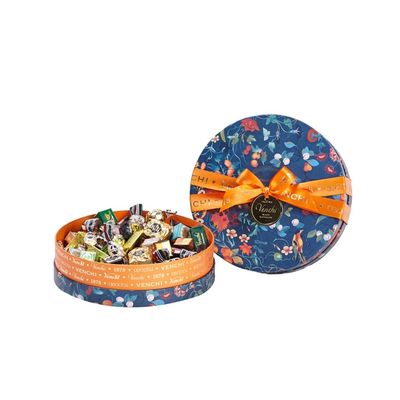 boîte ronde de chapeau de diamètre de 14cm petite