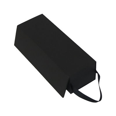 Boîte-cadeau se pliants de fermeture instantanée personnalisable avec la poignée Matt Black