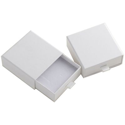 Type bienvenu de tiroir d'OEM boîte d'emballage de bijoux de carton pour le collier