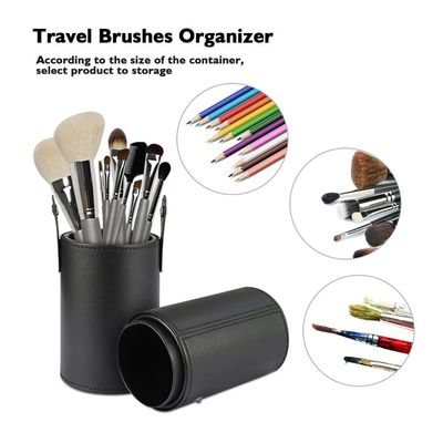 Pouce universel de Matte Black Large Capacity 3*3*9 de petit pain de brosse de maquillage d'utilisation