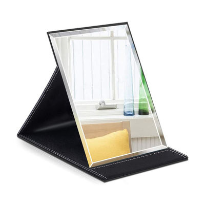 CMYK a compensé le pliage portatif de miroir de maquillage de voyage pour le décor de pièce
