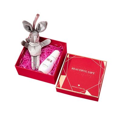 Emballage dur Handcrafted de boîte-cadeau de demoiselle d'honneur de carton avec des couvercles