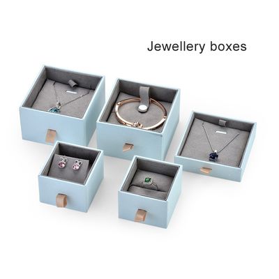 Boîte personnalisée faite sur commande d'emballage de bijoux 1200 grammes pour l'anneau de collier de boucle d'oreille de bracelet