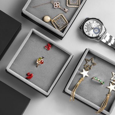 Emballage fait sur commande d'anneau de collier de boucle d'oreille de boîte-cadeau de bijoux de carton