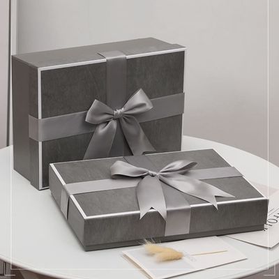 Boîte-cadeau adapté aux besoins du client de rectangle de couleur de Pantone grand avec le boîte-cadeau d'écharpe de couvercles