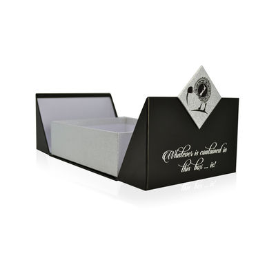 Boîte de rangement magnétique de fermeture de carton