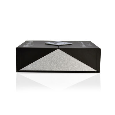 Boîte de rangement magnétique de fermeture de carton