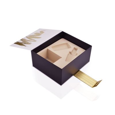 boîte magnétique d'emballage de soins de la peau de 25*20.5*7.5cm pour des produits de soin pour la peau