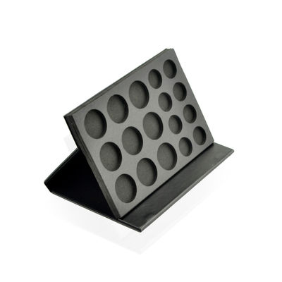 Service pliable d'OEM d'angle de fard à paupières de noir vide réglable de palette