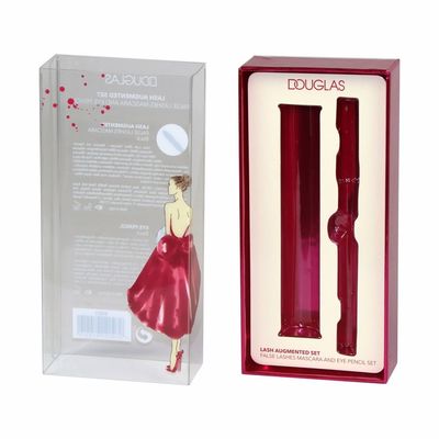 Le cadeau pliant de maquillage de douille d'ANIMAL FAMILIER a placé la boîte 74*32*160mm pour le crayon d'oeil