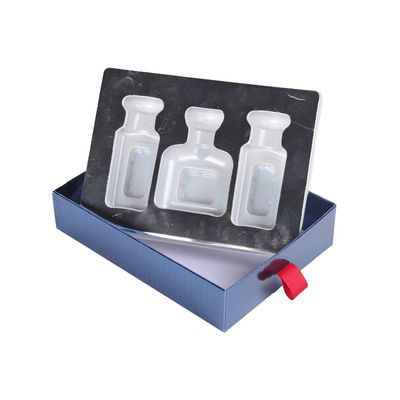 Boîte-cadeau vides de carton de Bule les petits, retirent la boîte de tiroir avec 3 cavités