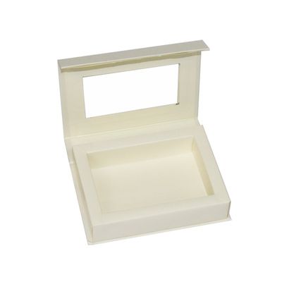 Catégorie comestible de empaquetage de 6 de cavités boîtes de cadeau magnétique beige de chocolat