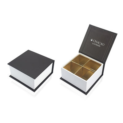 ISO9001 boîtes de empaquetage de cadeau de chocolat de couleur de l'approbation PMS avec des grilles