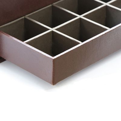 L'emballage de cadeau de chocolat de double couche de service d'OEM enferme dans une boîte avec la base de tiroir