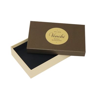 Deux morceaux à carton de la boîte 20*13*5cm à bonbons au chocolat avec le couvercle