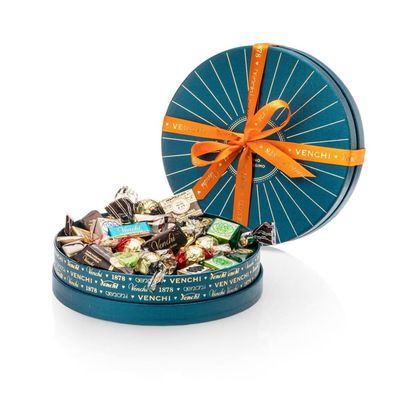 les boîtes rigides de cou d'épaule de taille de 5cm ont annoncé le timbre chaud Logo For Chocolate