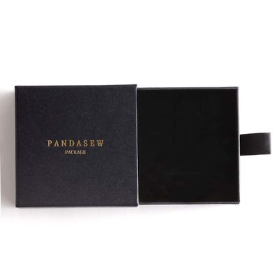 Retirez la boîte noire de collier de carton avec l'éponge épaisse de 1.5cm