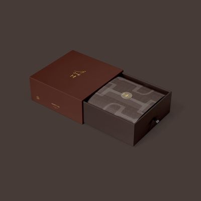 Glissière adaptée aux besoins du client de boîte d'emballage de bijoux de carton pour la boucle d'oreille
