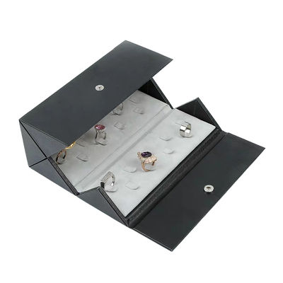 boîtes à bijoux faites sur commande pliables magnétiques de carton de 10*5*5cm pour l'anneau