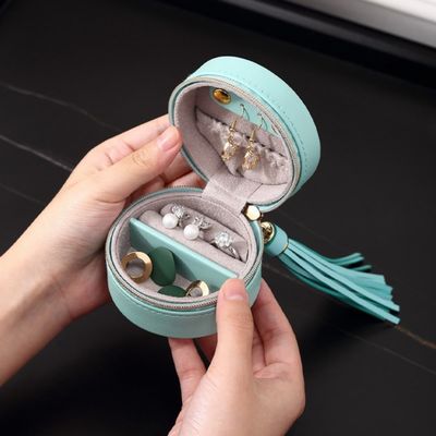 Caisse portative faite main de bijoux de voyage