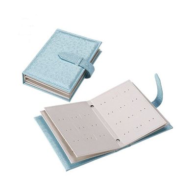 42 paires de boucles d'oreille de livre de stockage