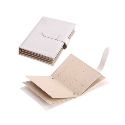 42 paires de boucles d'oreille de livre de stockage