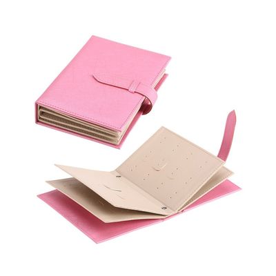 42 paires de boucles d'oreille de livre de stockage