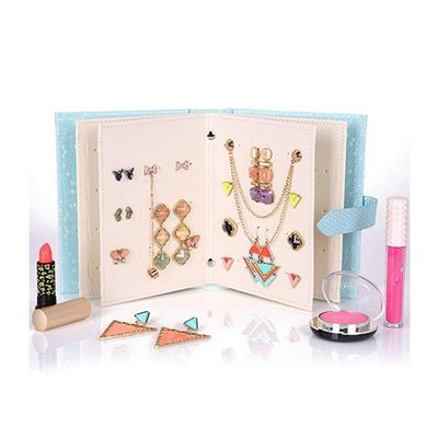 caisse portative de bijoux de voyage de 19*14*4.5cm