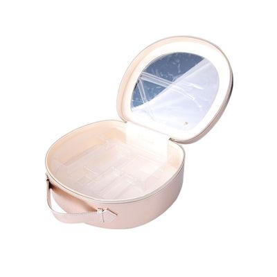 Boîte de rangement de maquillage de service d'OEM avec le miroir