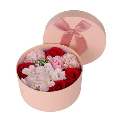 Boîtes adaptées aux besoins du client de bouquet de fleur d'arc de ruban de carton pour les fleurs artificielles