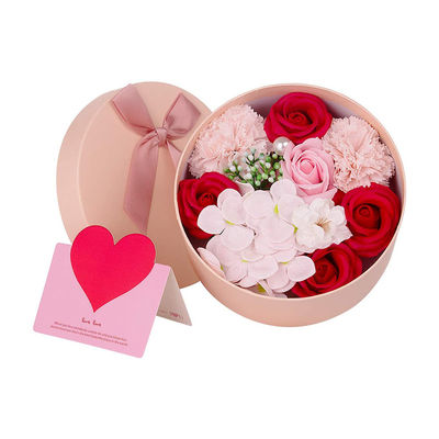 Boîtes adaptées aux besoins du client de bouquet de fleur d'arc de ruban de carton pour les fleurs artificielles