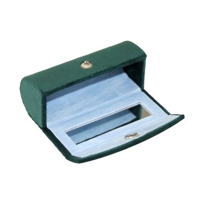 Certificat vert-foncé fait main de Carry Case Velvet With ISO9001 de rouge à lèvres