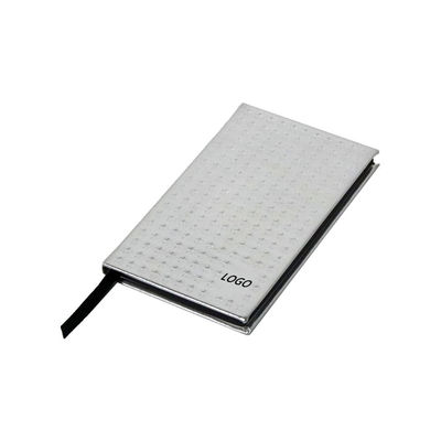 Logo adapté aux besoins du client par carnet blanc de livre à couverture dure de 72 de feuilles pages de blanc