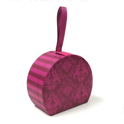 Matériel de papier spécial de bouton de fermeture de rond de boîte-cadeau instantané de valise