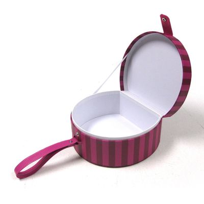 Matériel de papier spécial de bouton de fermeture de rond de boîte-cadeau instantané de valise